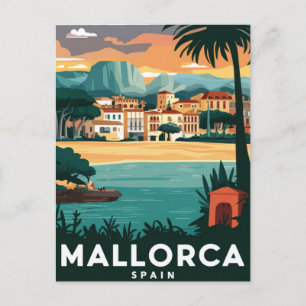 Mallorca, Spain Beach Stylist  Postcard