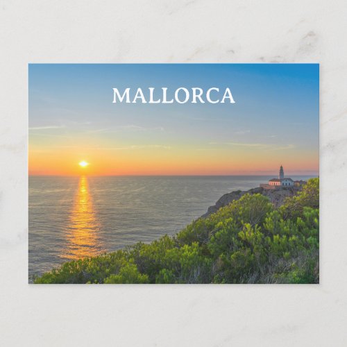 Mallorca Spain Coast Photo Postcard