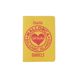MALLORCA Spain custom passport cover
