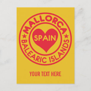 MALLORCA Spain custom postcard