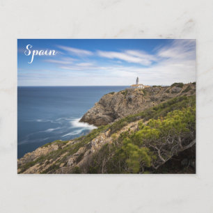 Mallorca Spain Lighthouse Travel Photo Postcard