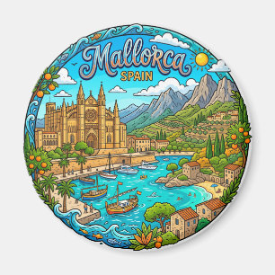 Mallorca Spain Magnet