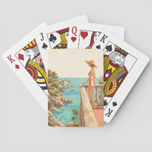 Mallorca Spain Playing Cards Deck Vintage Travel