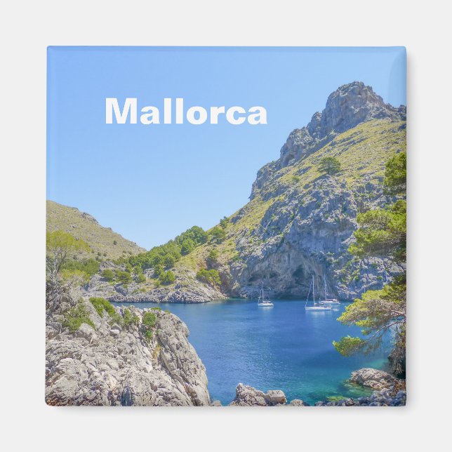 Mallorca, Spain Sa Calobra Souvenir Magnet (Front)