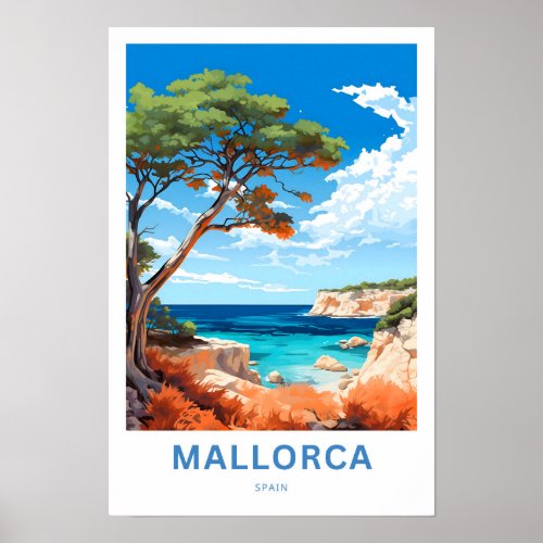 Mallorca Spain Travel Print