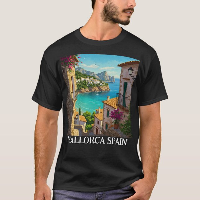 Mallorca Spain Travel T-Shirt (Front)