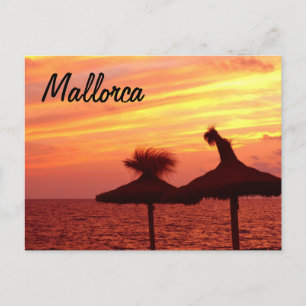 Mallorca Sunset - Postcard