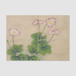 Mallow Flowers by Zhang Ruoai Tissue Paper