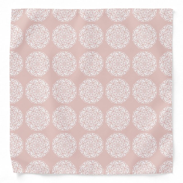 Mallow Mandala Bandana (Front)