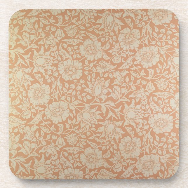 'Mallow' wallpaper design Drink Coaster (Front)