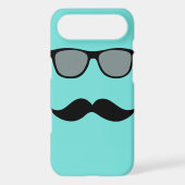 Mally Mac Sunglasses & Mustache iPhone Case (Back)