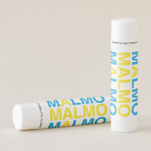 Malmo Swedish Flag Lip Balm