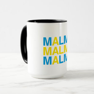 Malmo Swedish Flag Mug
