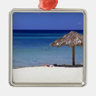 Malmok Beach, Aruba, Netherlands Antilles Metal Ornament