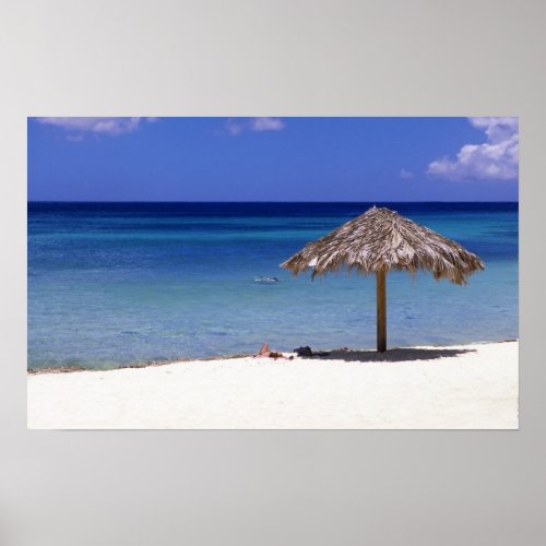 Malmok Beach Aruba Netherlands Antilles Poster
