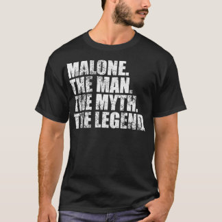 MaloneMalone Family name Malone last Name Malone S T-Shirt
