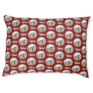 Malshi Maroon Pet Bed