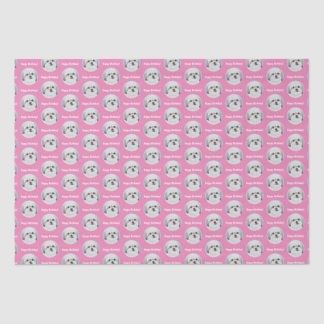 Malshi Pink Tissue Paper (Front)