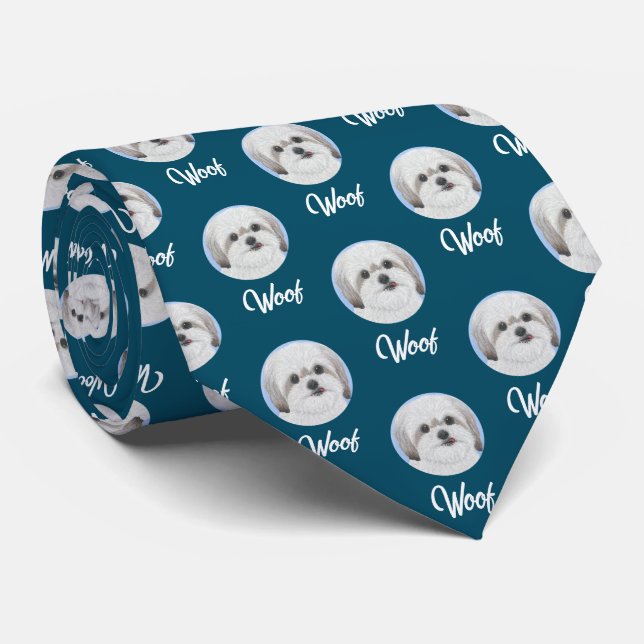 Malshi Turquoise Neck Tie (Rolled)