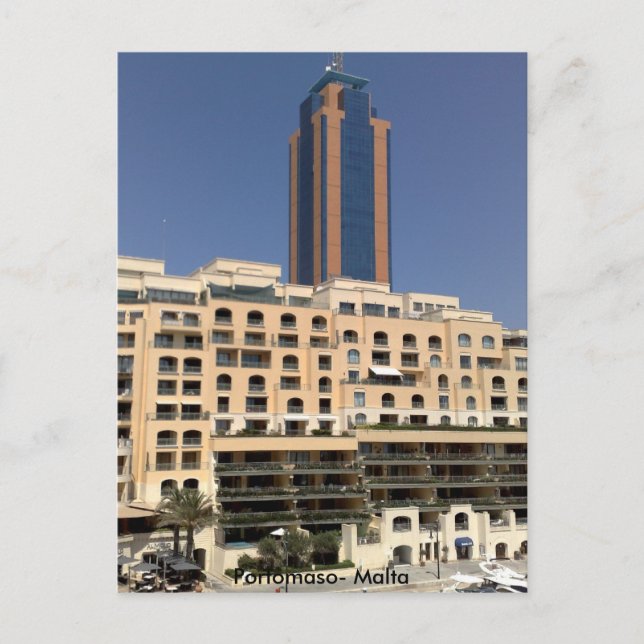 Malta 2008 015, Portomaso- Malta Postcard (Front)