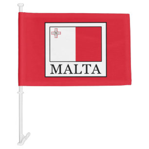 Malta Car Flag