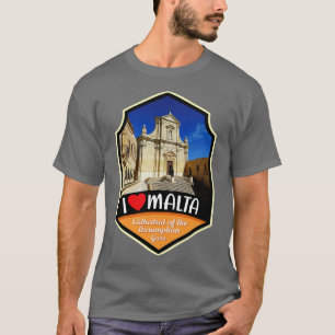 Malta Cathedral Of The Assumption Gozo T-Shirt