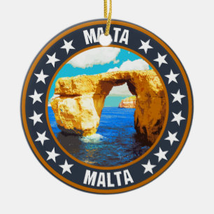 Malta ceramic ornament