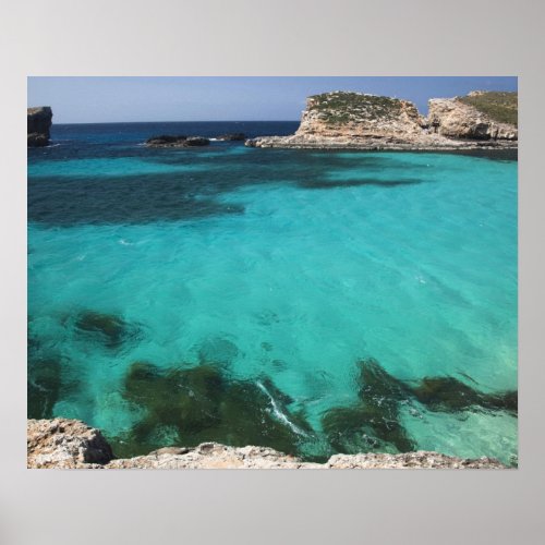Malta Comino Island The Blue Lagoon Poster