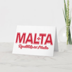 MALTA custom greeting cards