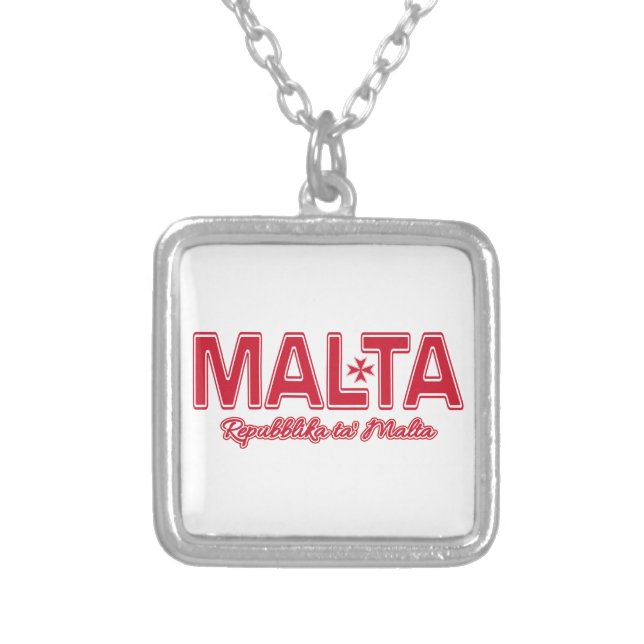MALTA custom necklace (Front)