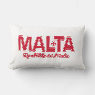 MALTA custom throw pillow