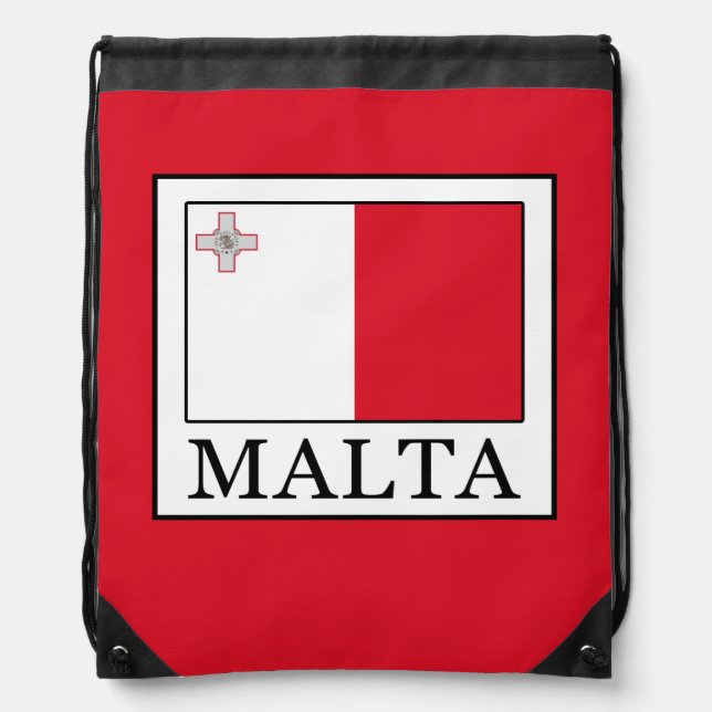 Malta Drawstring Bag (Front)