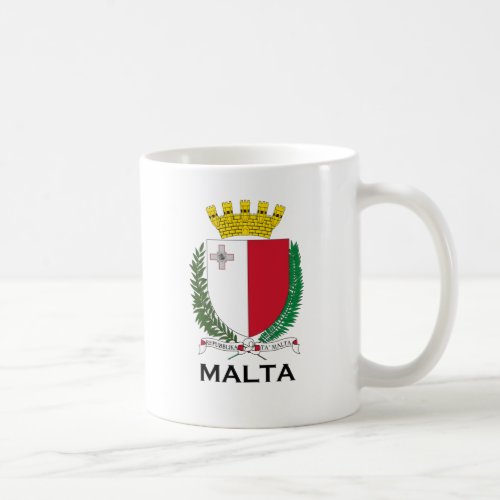 MALTA _ emblemcoat of armssymbolflag Coffee Mug