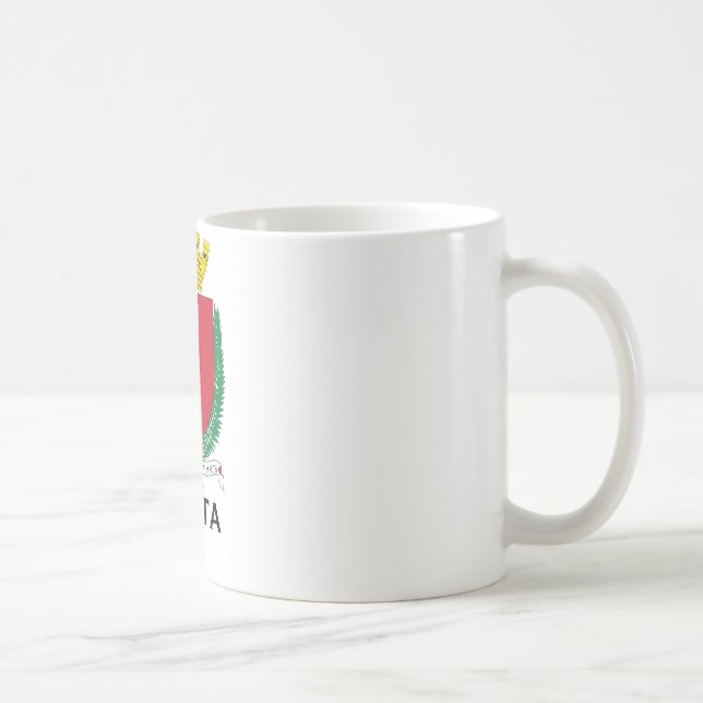 MALTA - emblem/coat of arms/symbol/flag Coffee Mug (Right)