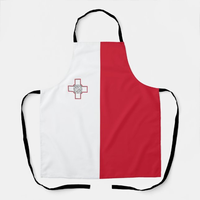 Malta Flag Apron (Front)
