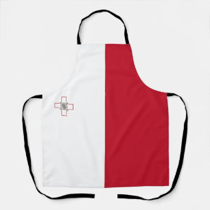 Malta flag apron