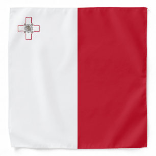 Malta flag bandana