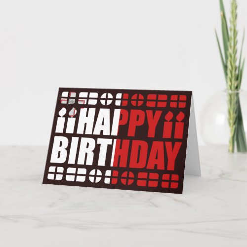 Malta Flag Birthday Card