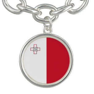 Malta Flag Bracelet