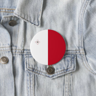 Malta flag button