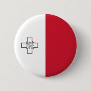 Malta Flag Button
