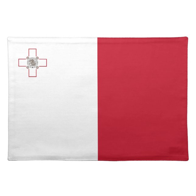 Malta flag cloth placemat (Front)