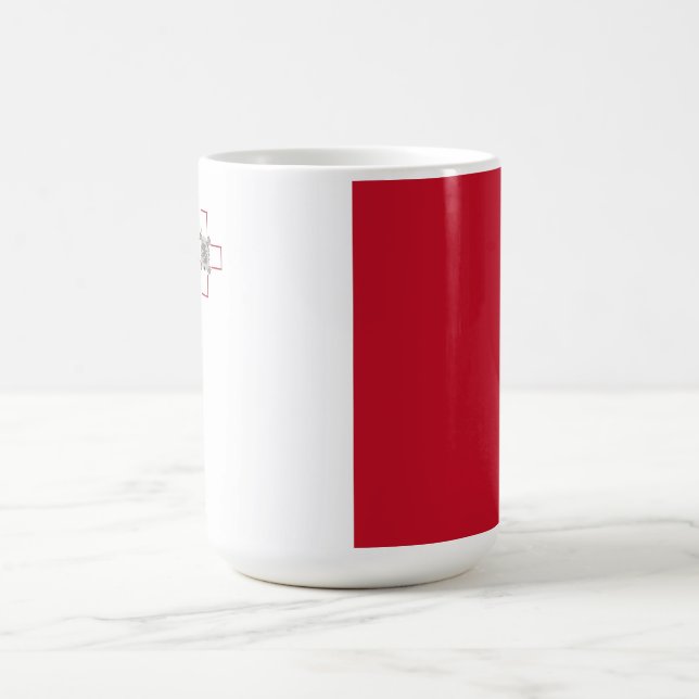 Malta flag coffee mug (Center)
