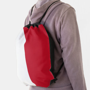Malta flag drawstring bag