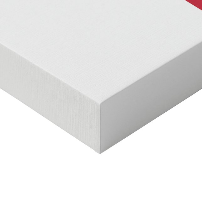 Malta flag faux canvas print (Corner)