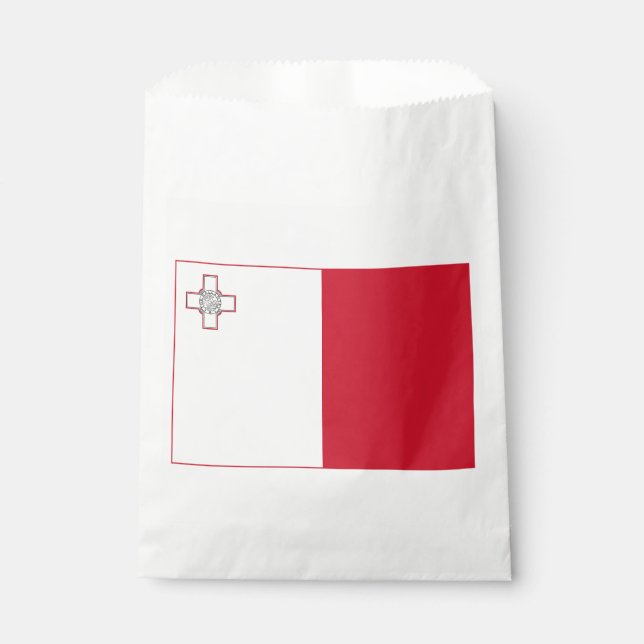 Malta Flag Favor Bag (Front)