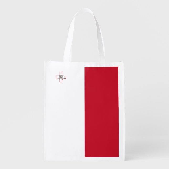 Malta flag grocery bag (Front)