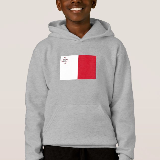 Malta Flag Hoodie (Front)