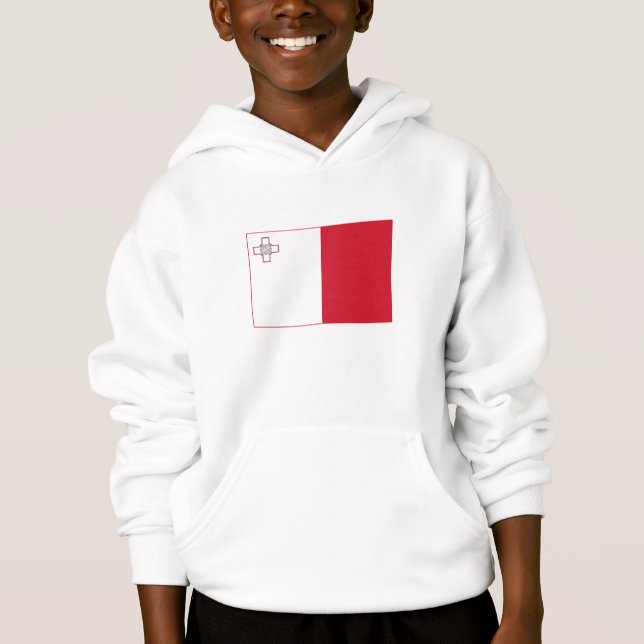 Malta Flag Hoodie (Front)