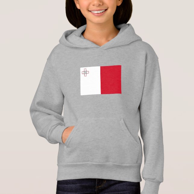 Malta Flag Hoodie (Front)